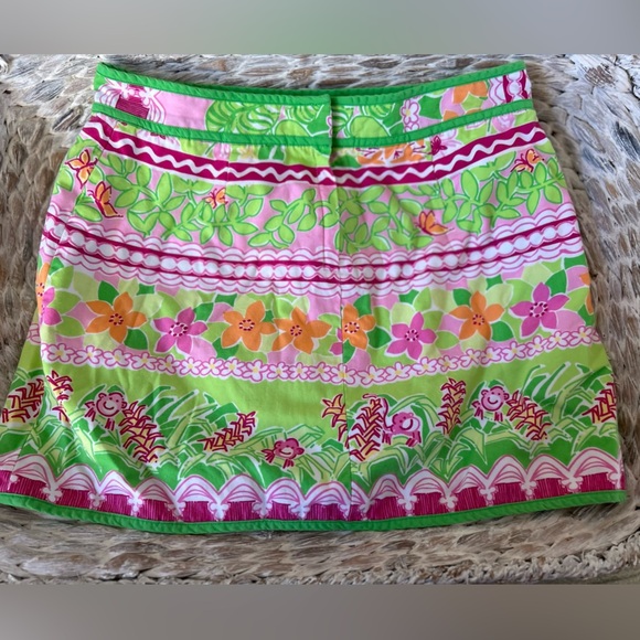 Lilly pulitzer girls skirt size 10 - Picture 2 of 5